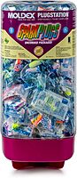 Moldex SparkPlugs PlugStation Uncorded Disposable Foam Earplug Dispenser 6605, NRR 33dB One Size Fits Most Uncorded