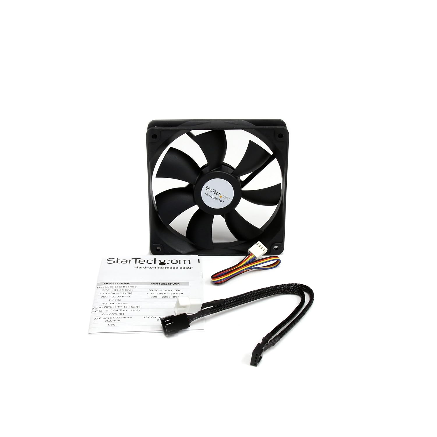 StarTech.com Ball Bearing Computer Case Fan
