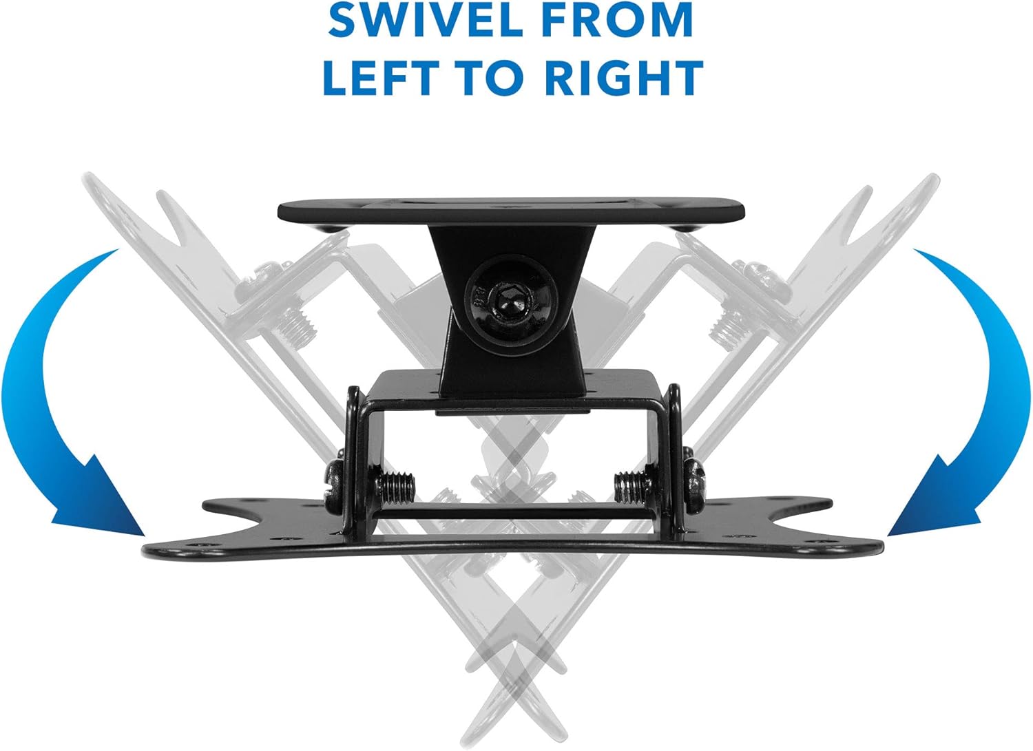 Mount-It! MI-2829 Small TV Monitor Wall Mount | RV TV Mount | Quick Release VESA Wall Mount | Fits 19 20 21 22 23 24 25 Inch