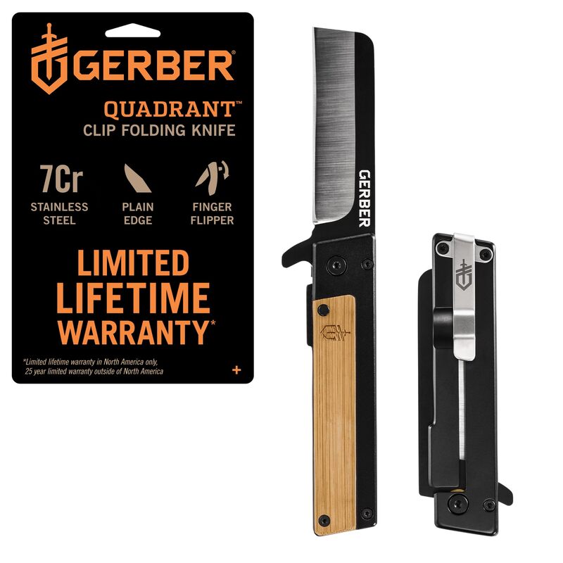 GERBER GEAR Quadrant Clip Folding Knife