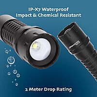 Nightstick NSP-420 Adjustable Beam Flashlight, 3 AAA, Black