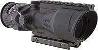 Trijicon ACOG 6 X 48 Scope Dual Illuminated Horseshoe .50 Ballistic Reticle, Red