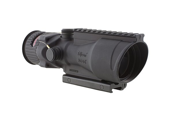 Trijicon ACOG 6 X 48 Scope Dual Illuminated Horseshoe .50 Ballistic Reticle, Red