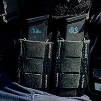 HIGH SPEED GEAR Duty Double Pistol TACO MOLLE Mag Pouch