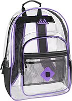 Trailmaker Clear Waterproof Stadium-Approved Backpack with Water Bottle Holder