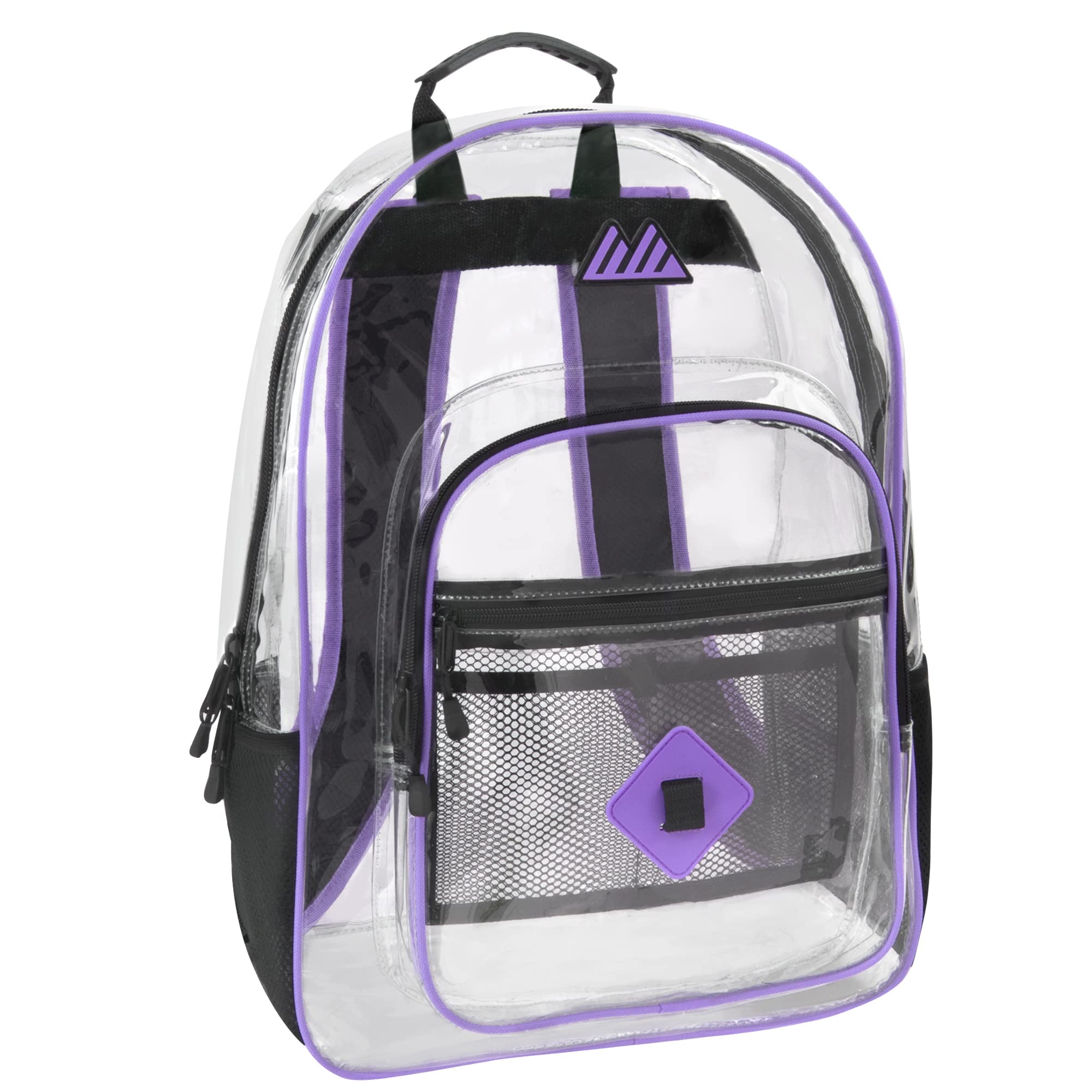 Trailmaker Clear Waterproof Stadium-Approved Backpack with Water Bottle Holder