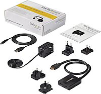 StarTech.com 2-Port HDMI Splitter (1 In 2 Out)