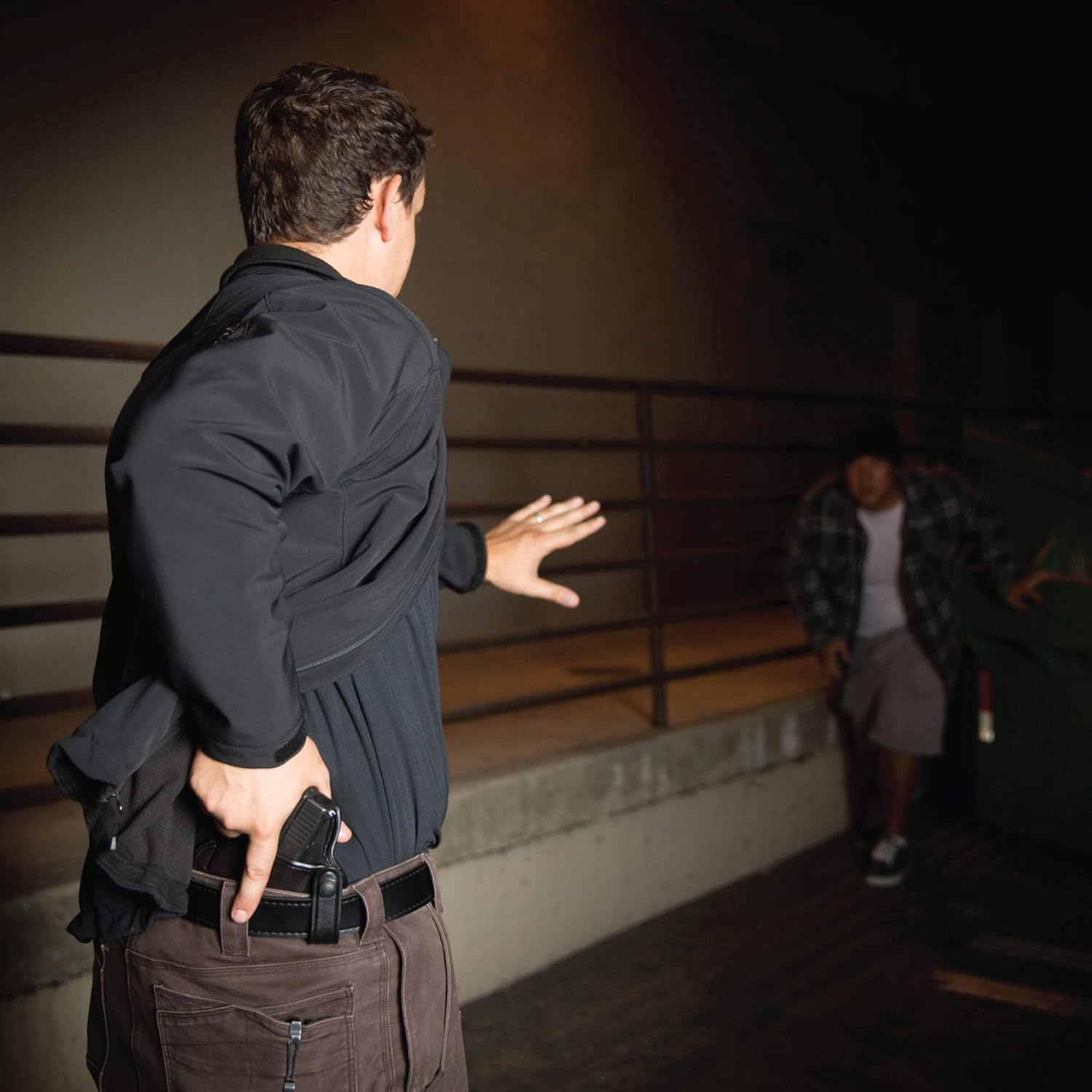 BIANCHI 100 Professional Inside-the-Waistband (IWB) Leather Holster