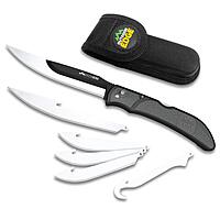 OUTDOOR EDGE RazorBone Replaceable Blade Folding Hunting Knife Kit, 6-Blade Combo
