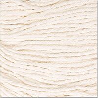 Boardwalk 503WHCT Super Loop Wet Mop Head, Cotton/Synthetic, Large Size, White, 12/Carton