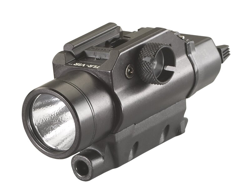 Streamlight 69180 TLR-VIR Visible LED Rail Mounted Flashlight with IR Illuminator - 300 Lumens