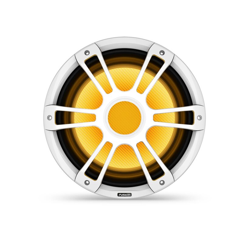 Garmin Fusion® Signature Series 3i Marine Subwoofers, 12" 1400-watt CRGBW Sports White Marine Subwoofer