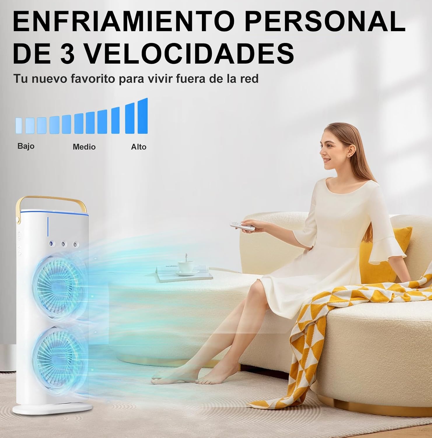 ❆Ventilador de refrigeración de alta eficiencia