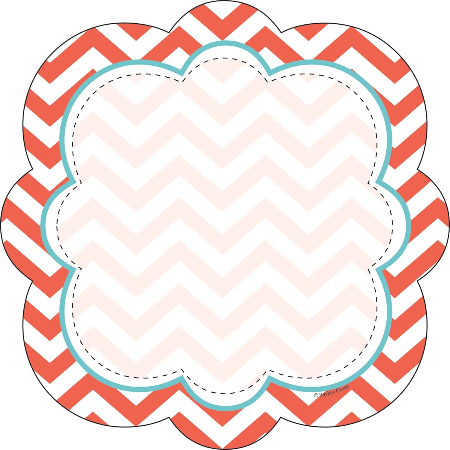 Barker Creek Double-Sided Die-Cut Accents Card Stock Cut-Outs