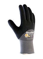 PIP X-Large MaxiFlex Endurance by ATG Black Nitrile Palm, Finger And Knuckles Coated Work Gloves With Nylon And Lycra Liner And Continuous Knit Wrist