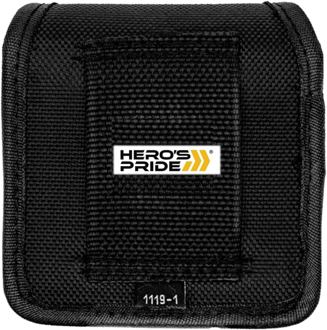 Hero's Pride Ballistic Nasal Spray Case, Snap and Slide Backing, 3" Tall, 2-7/8" Wide, 1-3/4” Deep