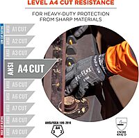 Ergodyne ProFlex 7044 PU-Coated Cut-Resistant Work Gloves