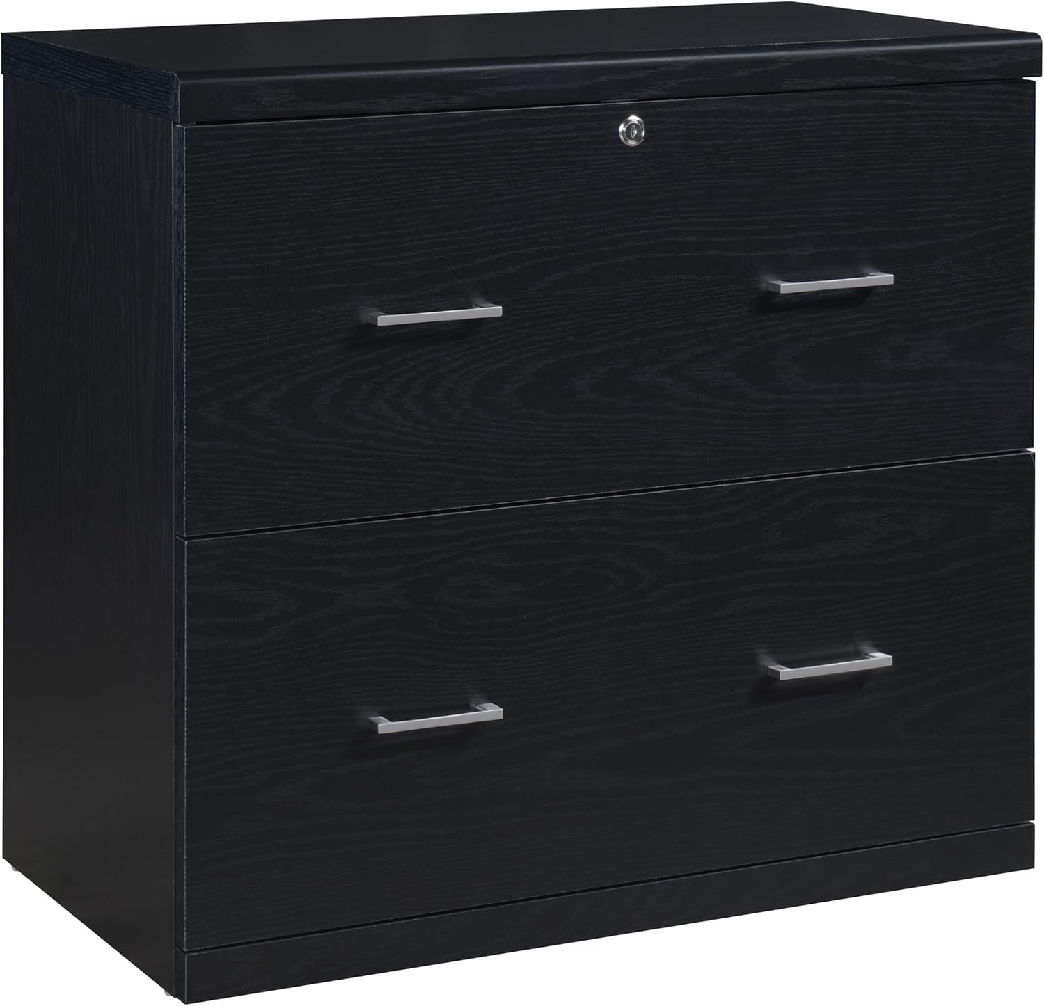 Office Star Alpine 2-Drawer Lateral File Cabinet with Lockdowel Fastening System