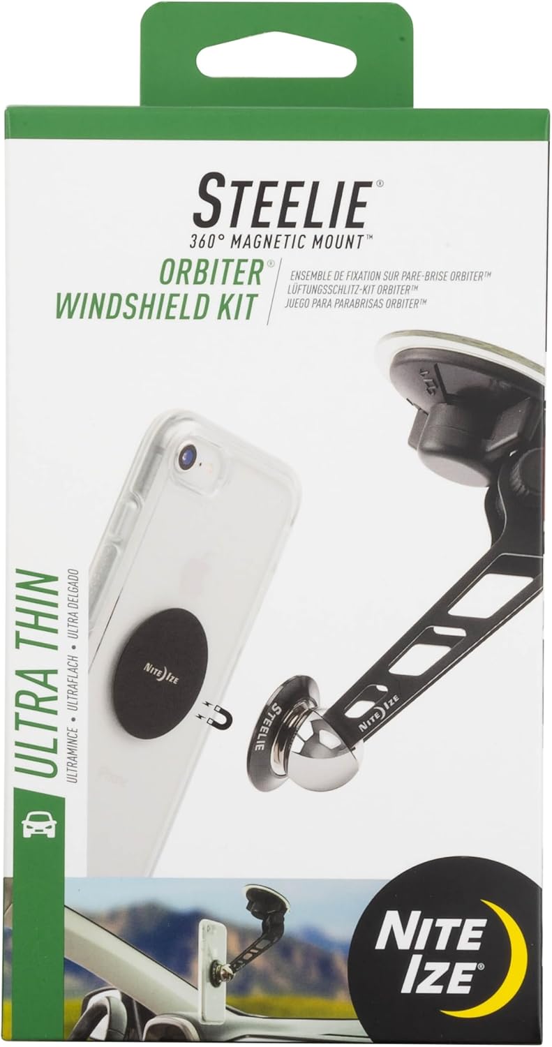 NITE IZE Steelie Windshield Kit - Magnetic Windshield Phone Mount