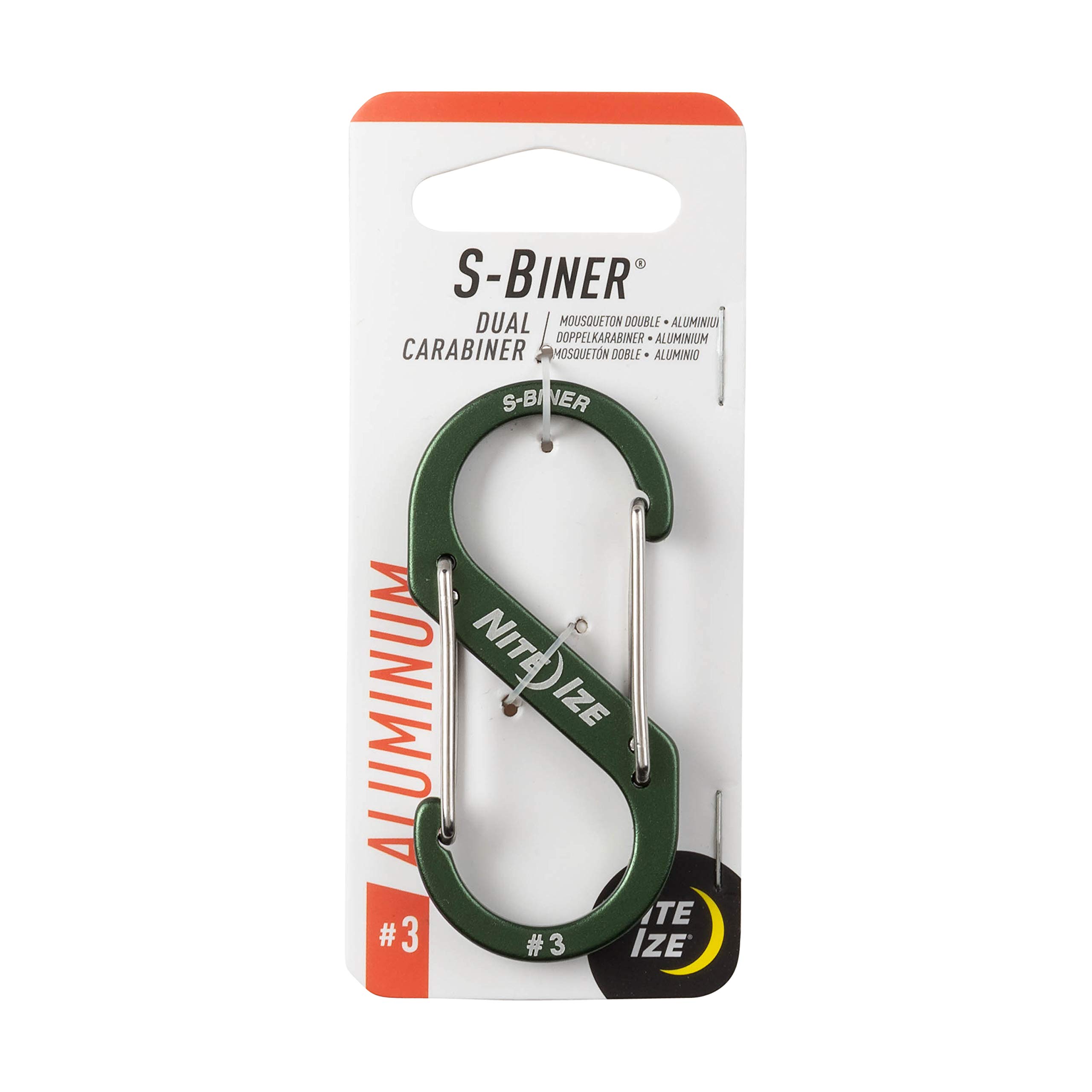 NITE IZE S-Biner Aluminum Dual Carabiner