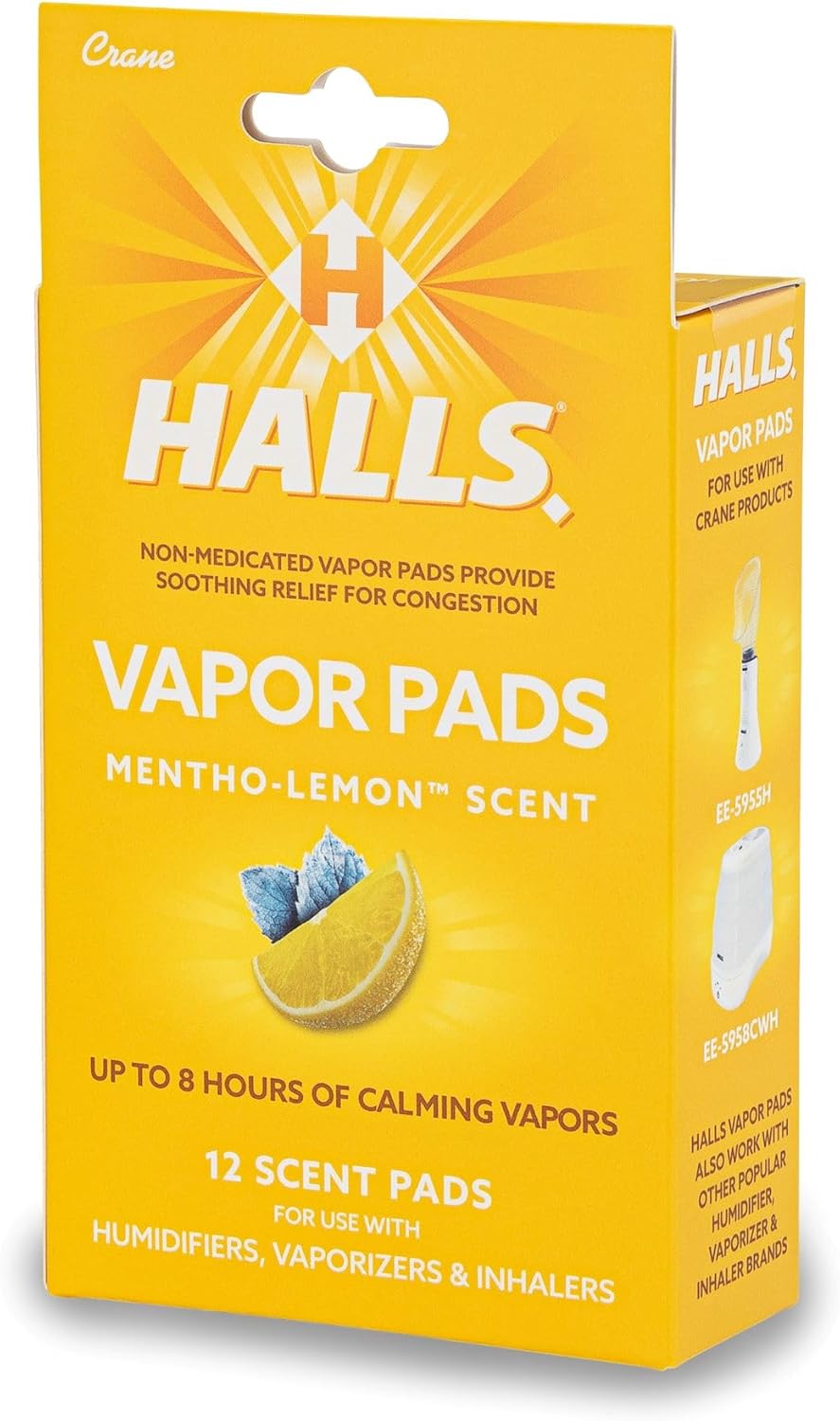 CRANE Halls Scented Vapor Pads