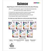 Spectrum 8th Grade Science Workbooks, Ages 13 to 14, Grade 8 Science, Natural, Earth, and Life Science