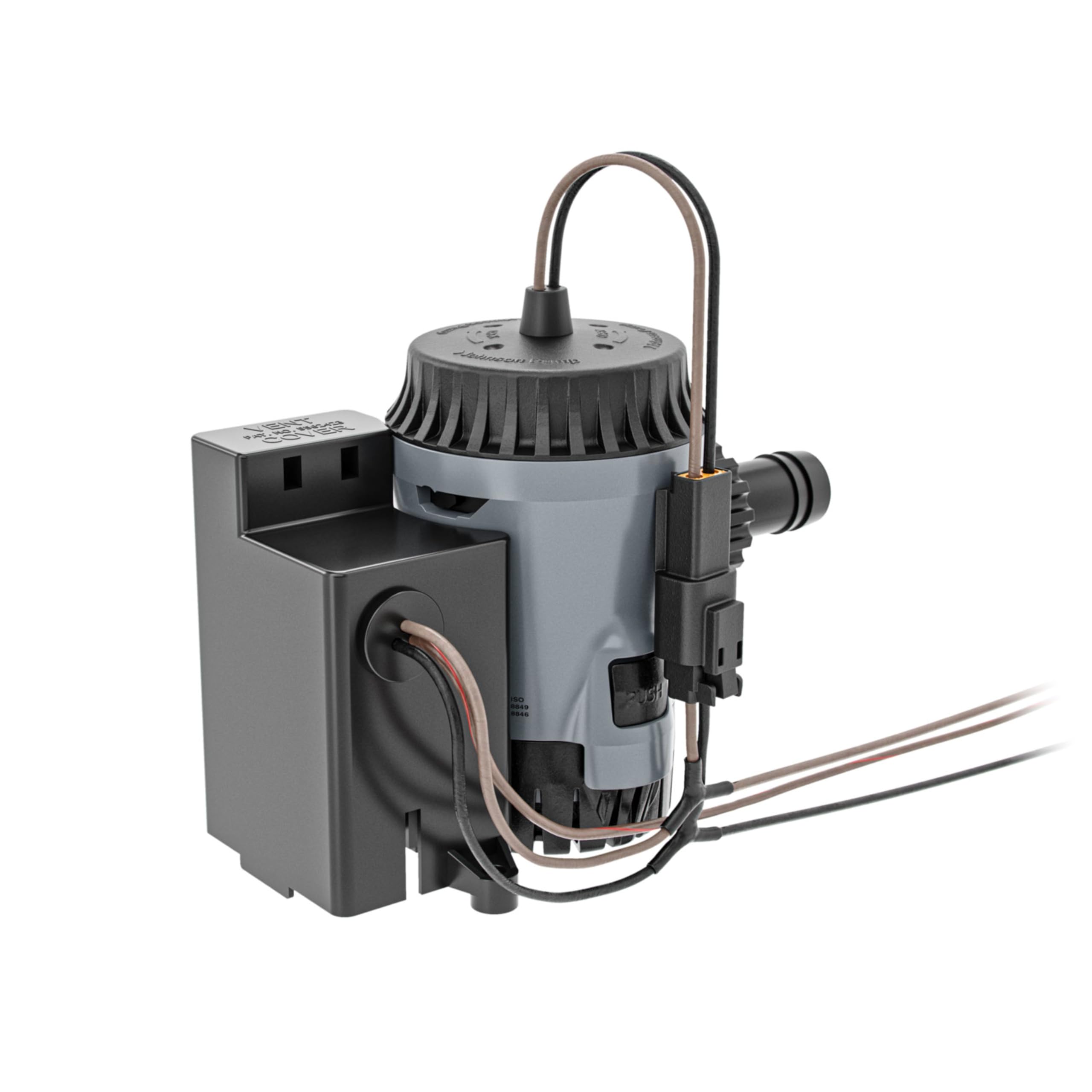 Johnson Pump 10-13637-02 Aqua Void Electro-Mag Combo - 12V, 800 GPH