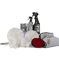 Flitz Professional Detailers Choice Car Detailing Kit - USA-Made Car Care Kits for Vehicles - Includes 1lb Polish