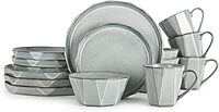 TABLE 12 16-Piece Dinnerware Set, Service for 4