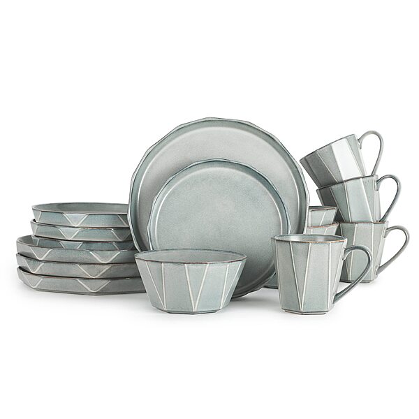 TABLE 12 16-Piece Dinnerware Set, Service for 4