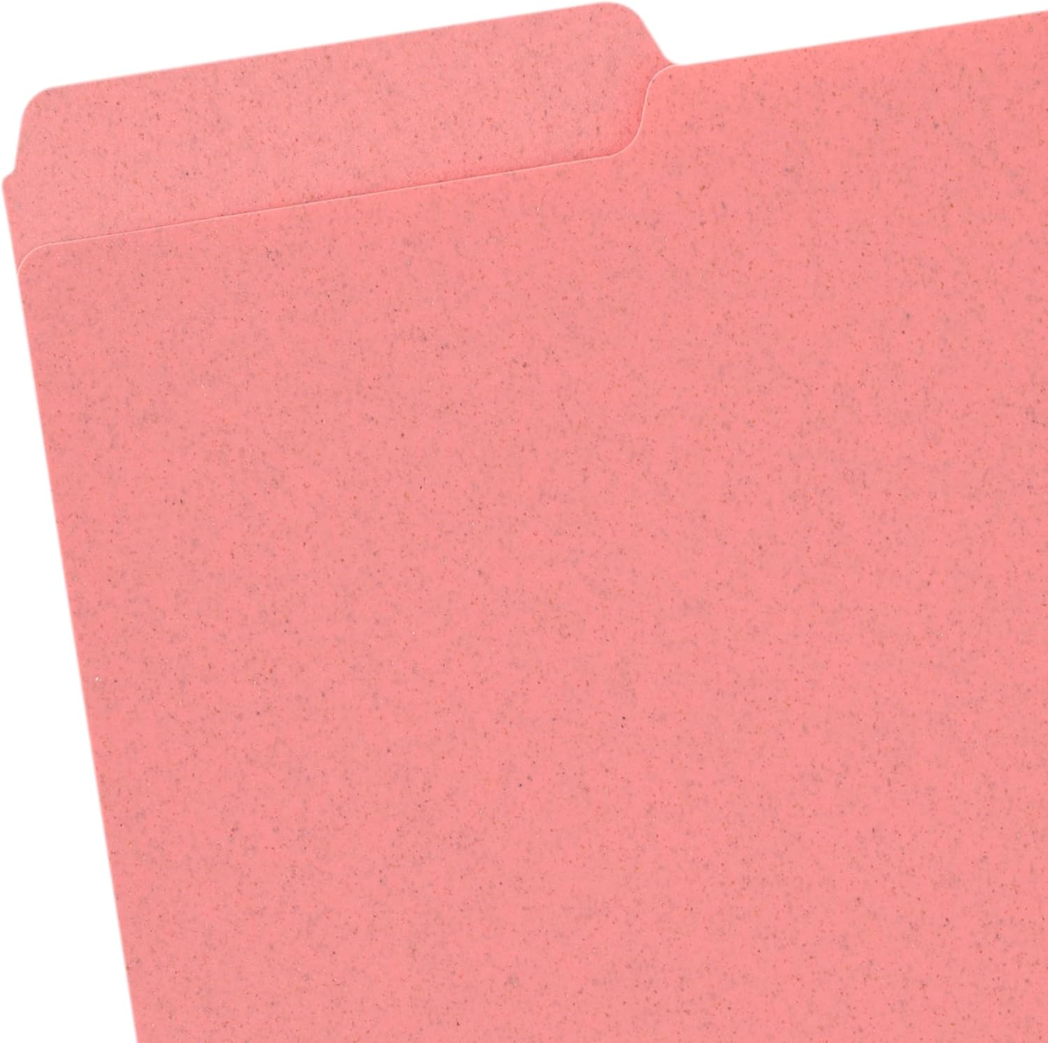 U Brands U-Eco Poly File Folders, Set of 24, Assorted Brights, 1/3-Cut Tabs, 100% Recycled Paper Labels (6597U01-12)