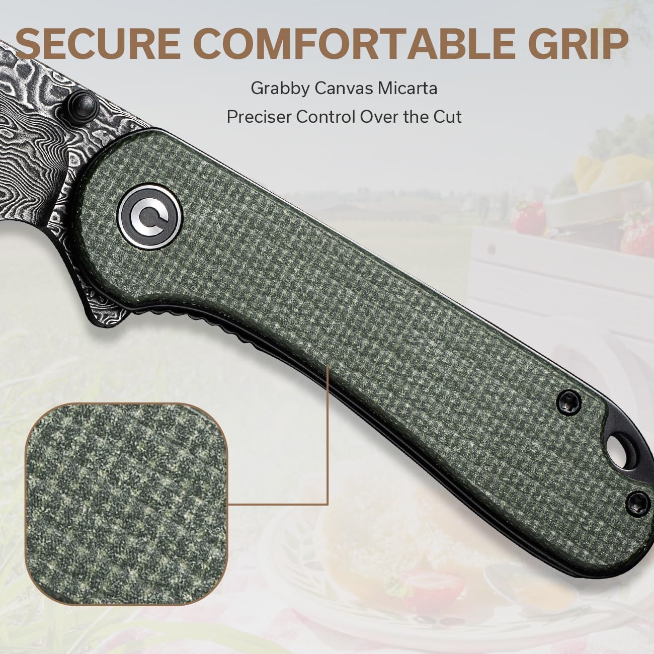 CIVIVI Elementum Folding Knife - Wharncliffe