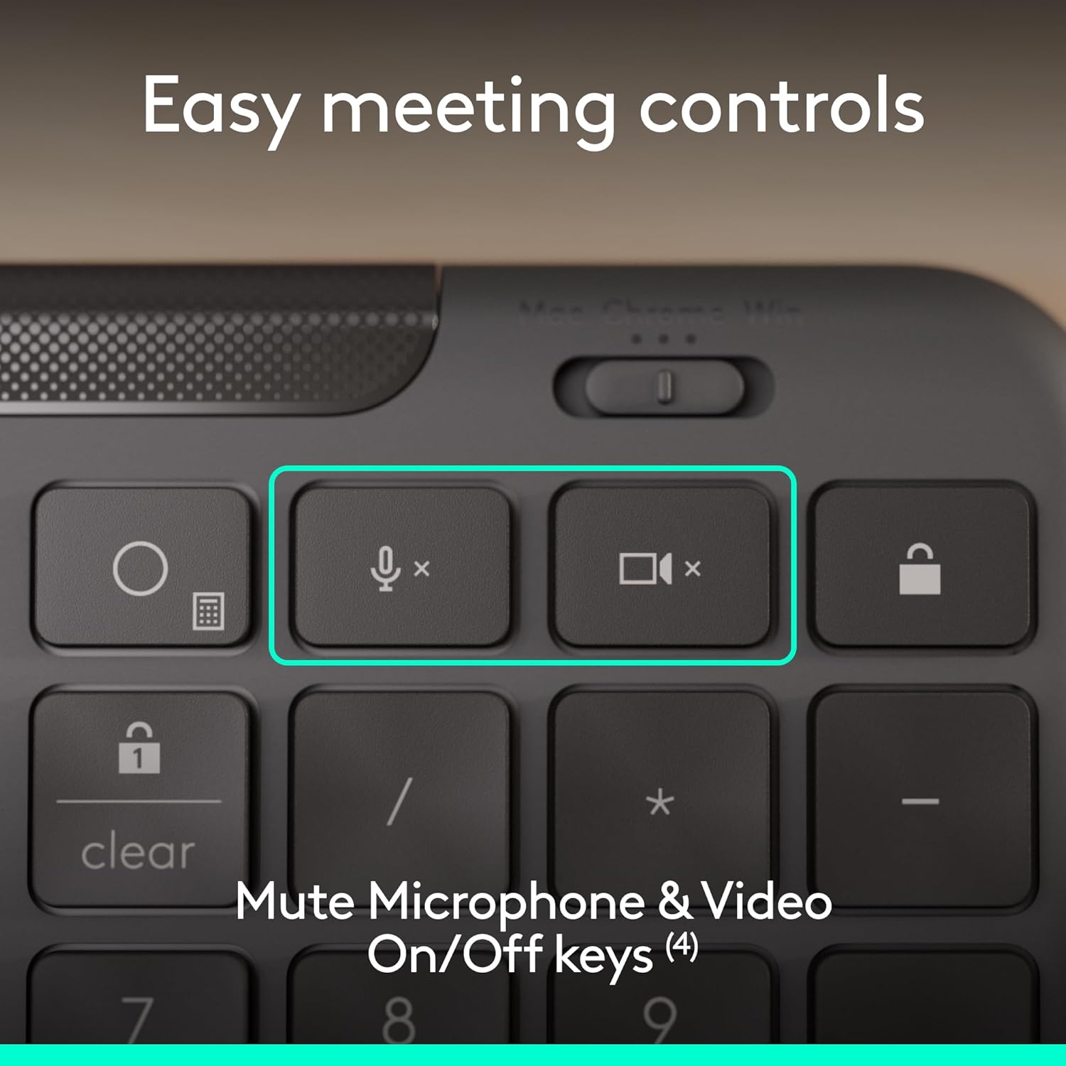 LOGITECH Signature Slim Wired for Business - Full-Size USB-C Keyboard
