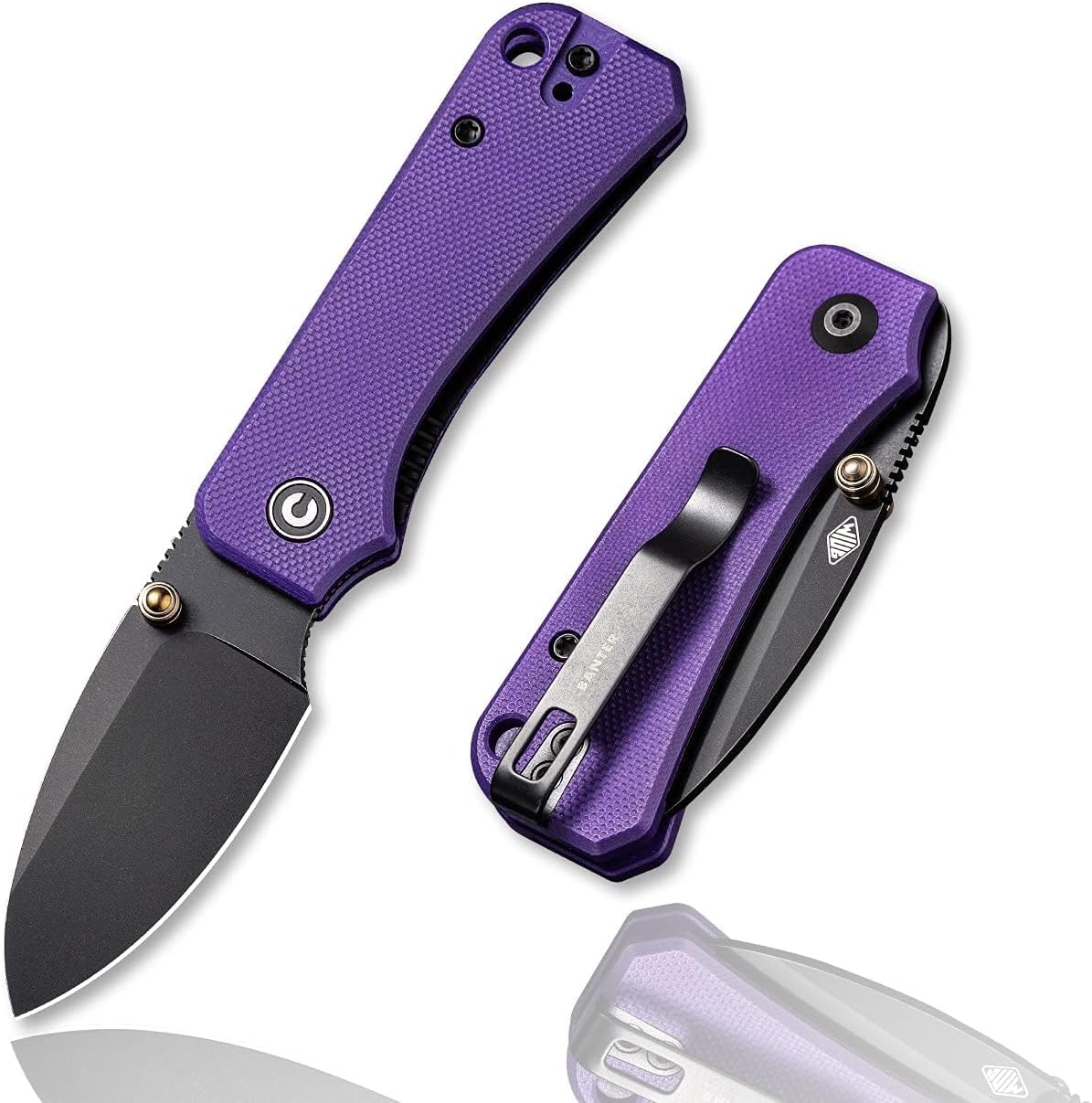 CIVIVI Baby Banter Pocket Folding Knife for EDC, 2.34" Nitro-V Blade