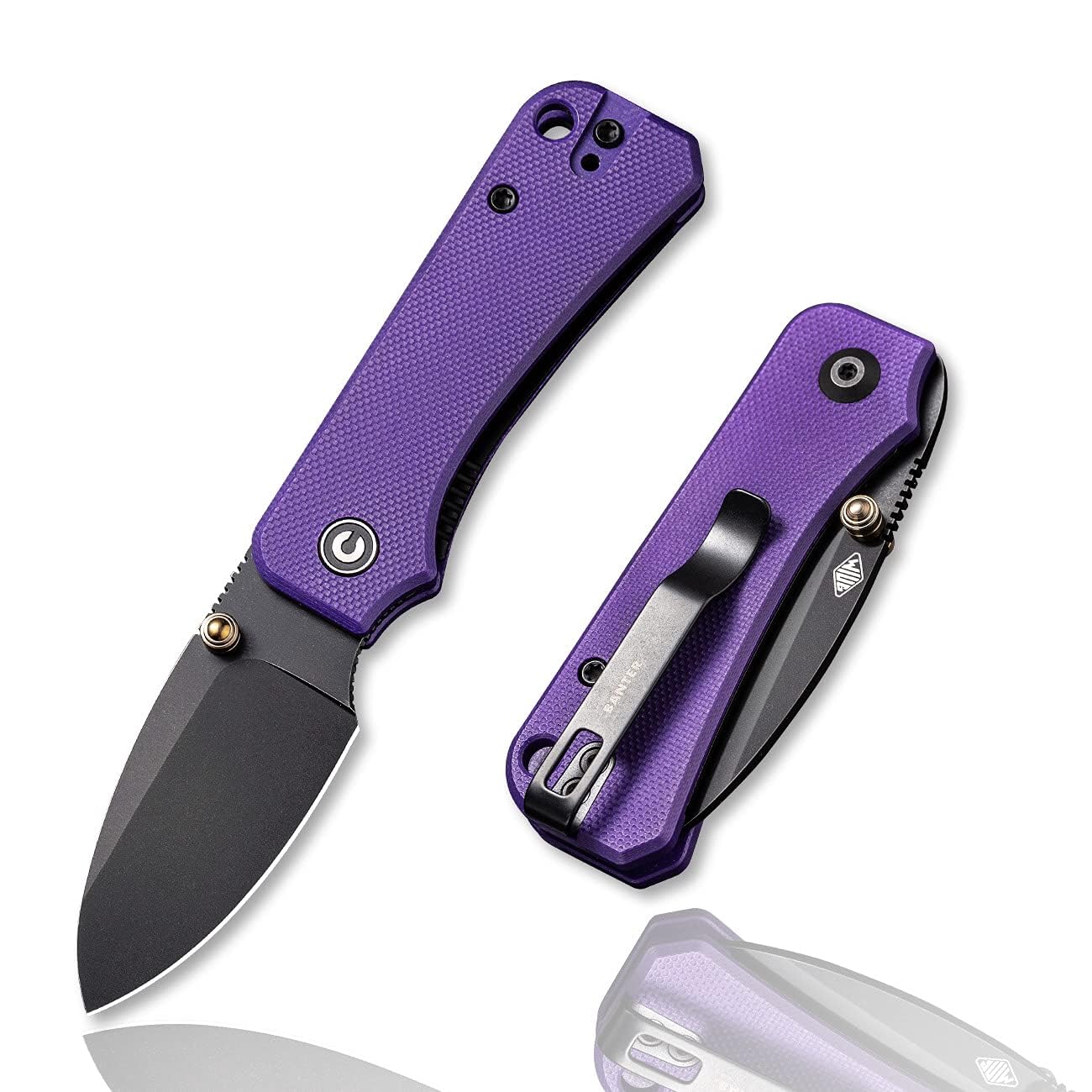 CIVIVI Baby Banter Pocket Folding Knife for EDC, 2.34" Nitro-V Blade