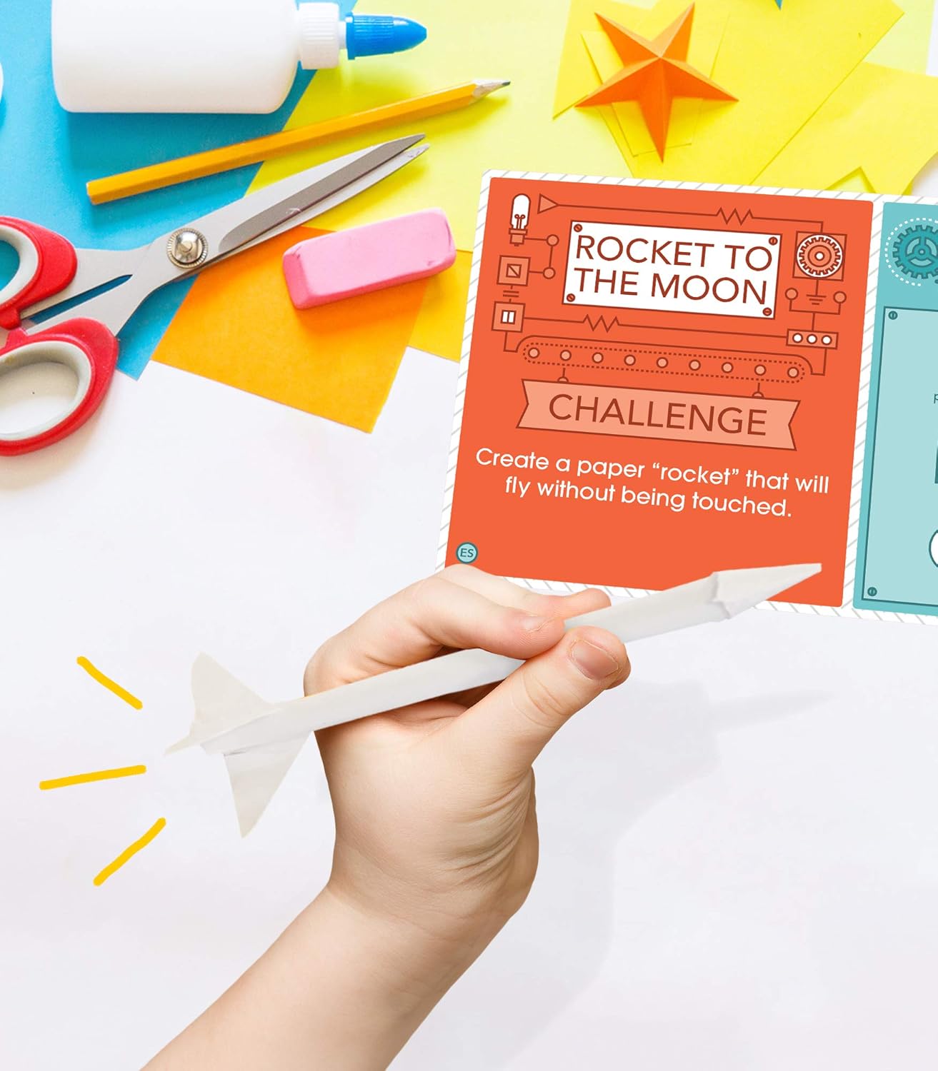 CARSON DELLOSA EDUCATION STEM Challenges Card Set for Grades 2-5