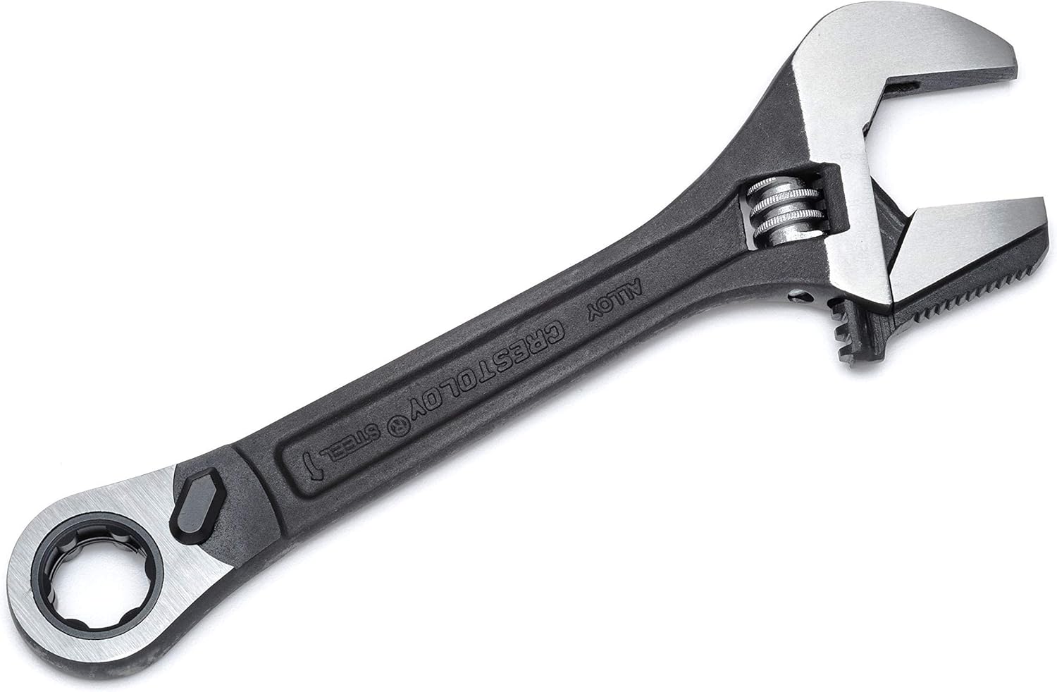 Crescent 11 Pc. Pass-Thru X6 Black Oxide Adjustable Wrench and Spline Socket Set - CPTAW8 Universal Sockets