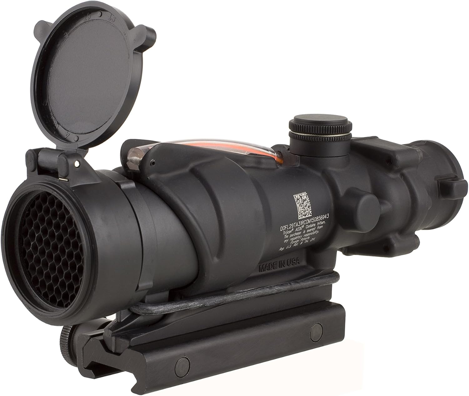 Trijicon TA31RCO-M150CP ACOG 4x32 BAC Rifle Optic with Red Chevron Reticle