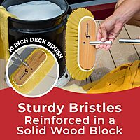 SHURHOLD 10" Deck Brush (Shur-Lok)