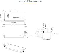 StarTech.com Under-Desk Keyboard Tray, Clamp-on Ergonomic Keyboard Holder, Up to 12kg (26.5lb), Sliding Keyboard and Mouse Drawer with C-Clamps, Height Adjustable Keyboard Tray, TAA