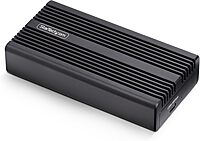 StarTech.com USB4 M.2 NVMe Enclosure, 40Gbps, External USB-C/Thunderbolt NVMe SSD Enclosure, Aluminum Heatsink Case