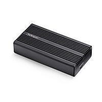 StarTech.com USB4 M.2 NVMe Enclosure, 40Gbps, External USB-C/Thunderbolt NVMe SSD Enclosure, Aluminum Heatsink Case