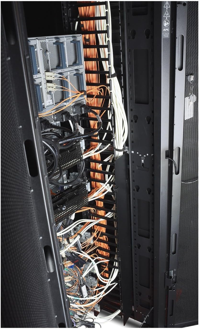 APC by Schneider Electric Vertical Cable Manager for NetShelter SX 750mm Wide 48U (Qty 2)