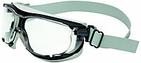 Honeywell Uvex by S1650D Carbon Vision Safety Eyewear, Black/Grey