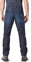 5.11 Tactical Men's Defender-Flex Slim Jeans, Fitted Waistband, 7 Pockets, Style 74465