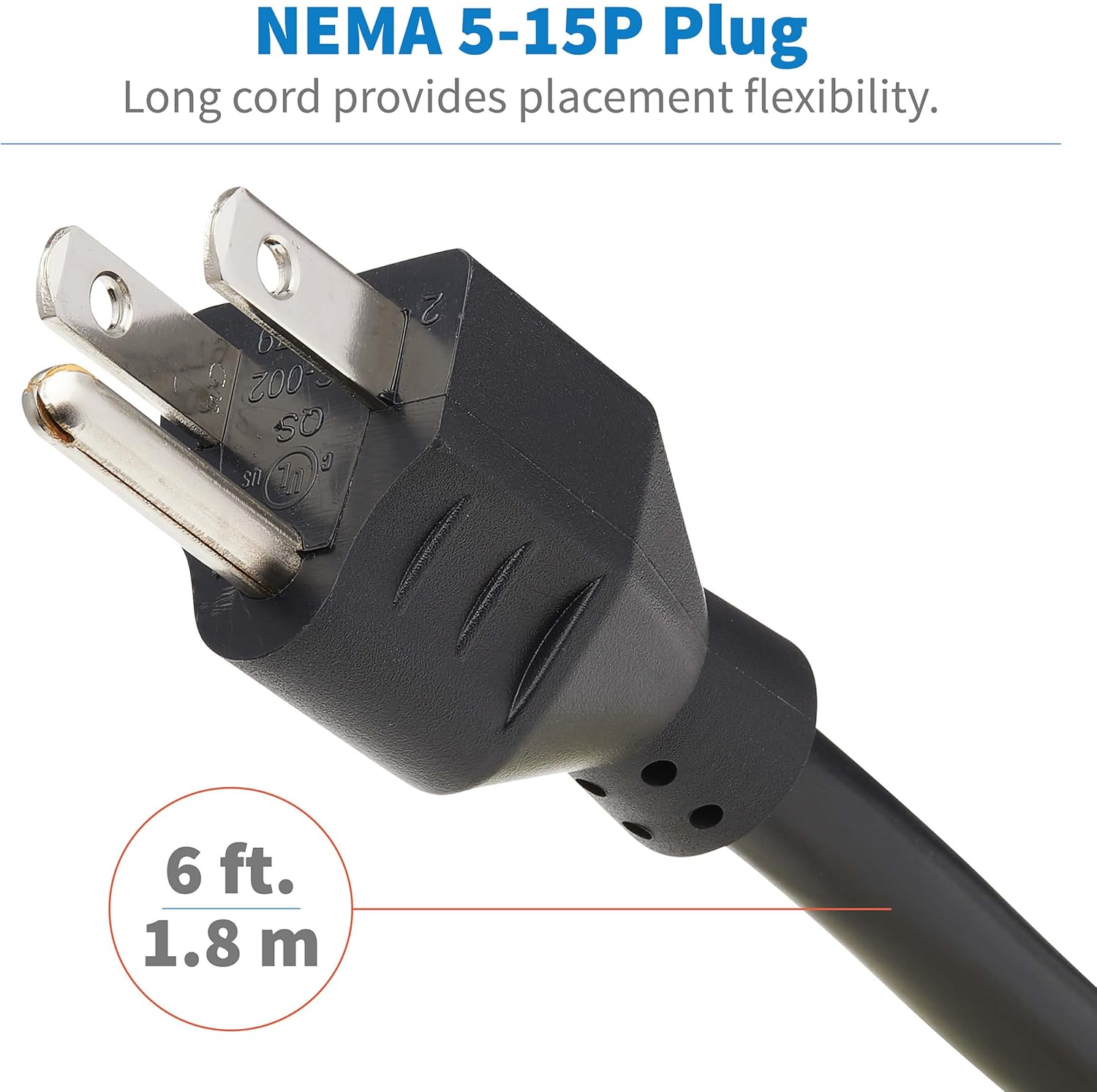 Tripp Lite Surge Protector 3-Outlet Spherical Surge Protector, 4 USB Ports (4.8A Shared) - 6-ft. (1.83 m) Cord, 5-15P Plug