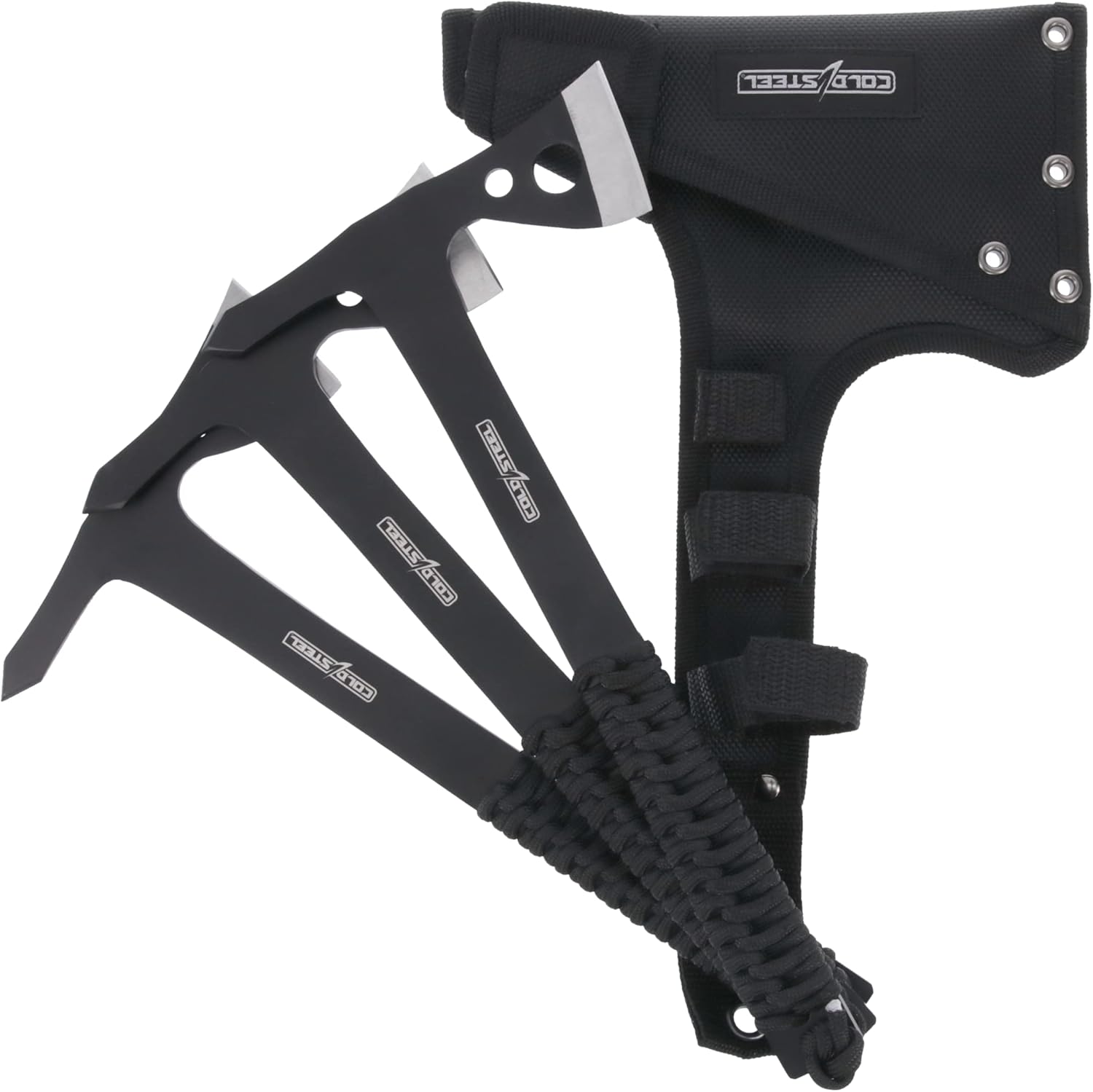 Cold Steel / 1.75in Throwing Axes w/Nylon Sheath-3pk