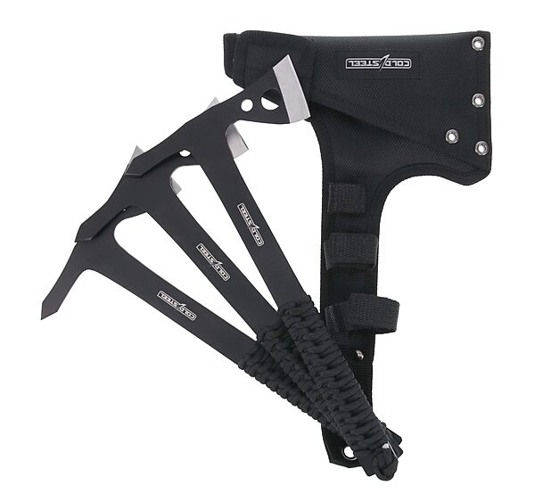 Cold Steel / 1.75in Throwing Axes w/Nylon Sheath-3pk