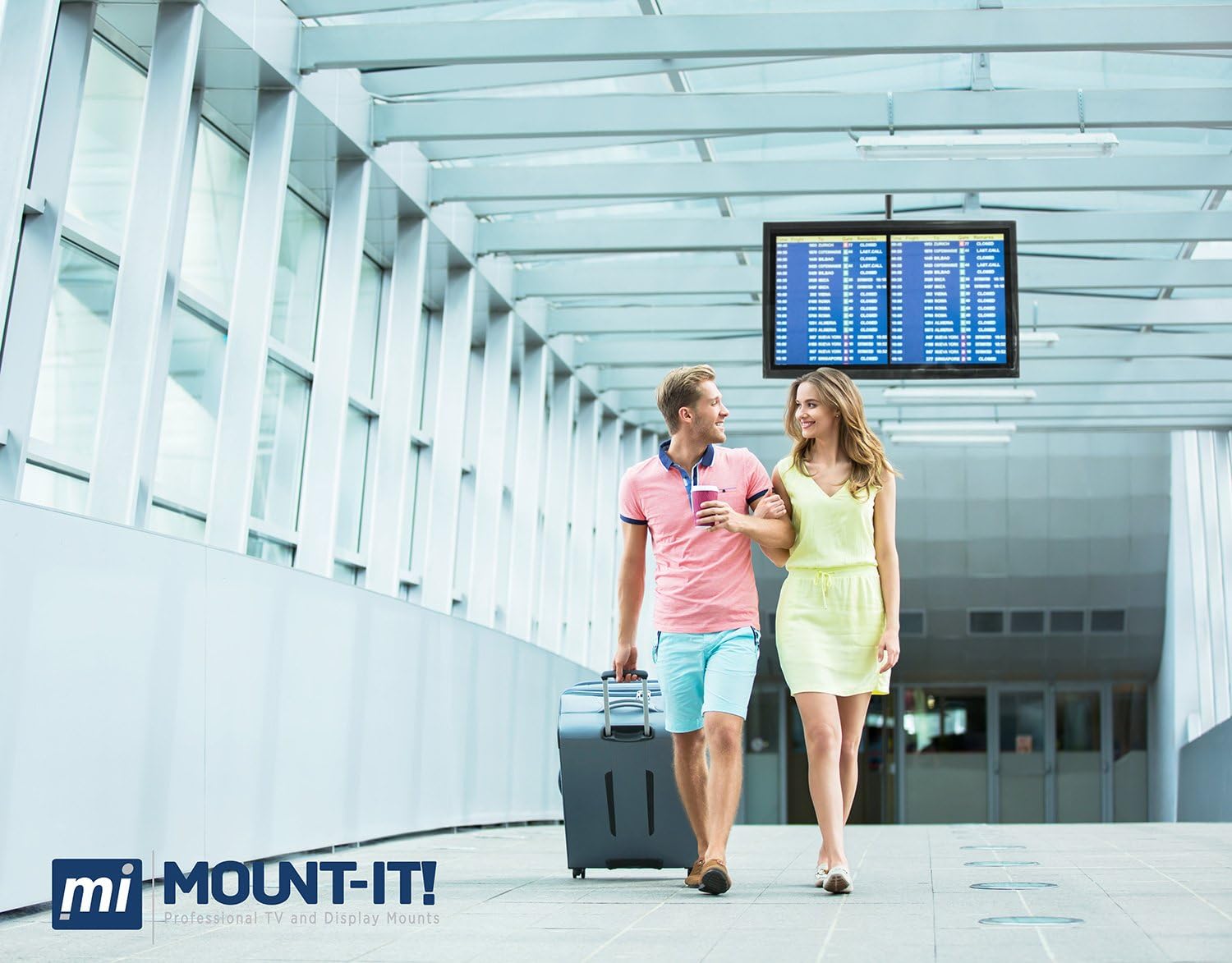 Mount-It! Full Motion Ceiling & RV TV Mount