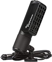 Caframo Fairview 9303, 12-Volt Windshield Defogger, Black, 6.75” x 2.5” x 4.0”